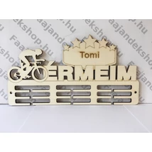 Érmeim Bringa éremtartó 3 osztás 3 sor névre szóló