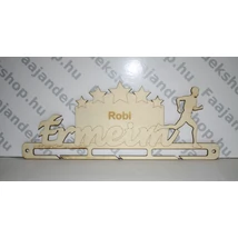 Érmeim éremtartó fiú futó alakkal névre szóló