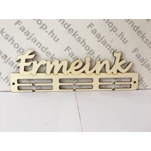 Érmeink feliratú éremtartó