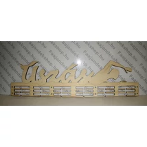 Úszás éremtartó 6 osztás 3 sor 