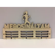 Megcsináltam lány éremtartó 3o 3 sor rajtszámtartós
