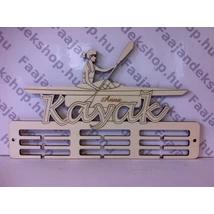 Kayak éremtartó lány névreszóló 3 osztás 3 soros