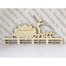 Mazsorett 4 osztás 2 soros névre szóló