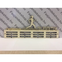 Megálmodtam futás lány éremtartó 4 osztás 3 soros Megálmodtam futás lány éremtartó 4 osztás 3 soros