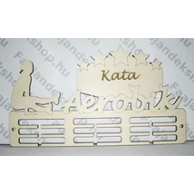 aerobik feliratú éremtartó ami egyediesíthető