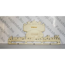 amerikai foci feliratú éremtartó ami névvel kérhető