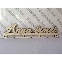 anya érmei feliratú éremtartó