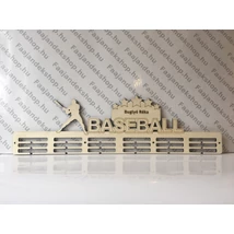 baseball feliratú éremtartó névre szóló változat