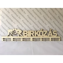 birkózás feliratú éremtartó