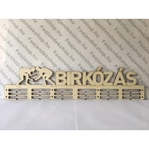 birkózás feliratú éremtartó