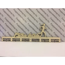 célba értem feliratú lány futás éremtartó