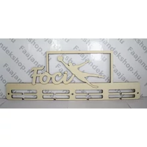 Foci kapus éremtartó 4 osztásos 2 soros