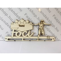 Foci éremtartó 2-es tip. 3 osztás 1 sor névre szóló