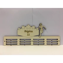 Foci lány  4 osztás 3 soros névre szóló Foci lány  4 osztás 3 soros névre szóló