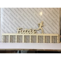 Futás éremtartó fiú 8 osztás 6 soros éremtartó