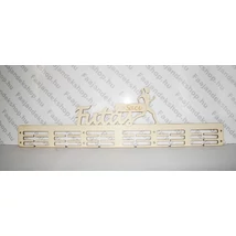 futás lány éremtartó névreszóló 6 osztásos 3 soros