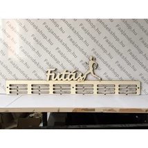 Futás lány éremtartó 6 osztásos 3 soros 