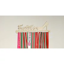 Futás lány cipős éremtartó