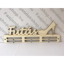 Futás éremtartó 3 osztás 2 soros női cipős