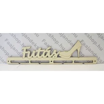 Futás lány cipővel éremtartó 4 osztás 1 sor 