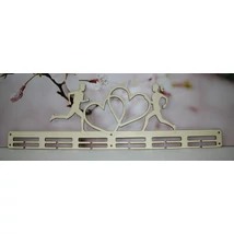 Futás szerelmesei éremtartó 6 osztás 2 sor