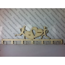 Futás szerelmesei éremtartó 6 osztásos 3 soros névre szóló Futás szerelmesei éremtartó 6 osztásos 3 soros névre szóló