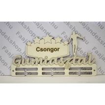 Gumiasztal 3 osztás 2 soros névre szóló