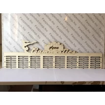 Gymnastic lány 8 osztás 6 soros éremtartó névre szóló