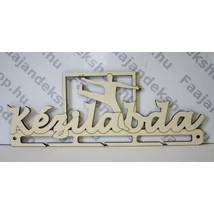 Kézilabda kapus éremtartó 3 osztás 1 soros