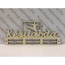 Kézilabda kapus éremtartó 3 osztás 2 soros