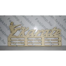 Karate éremtartó 3 osztás 3 soros