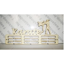 Karate2 éremtartó 3 osztás 3 soros