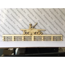 Kayak lány 6 osztásos 3 soros névre