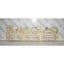 Kerekesszékes futás éremtartó/handbike 3 osztás 2 soros