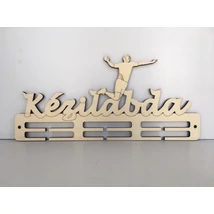 Kézilabda éremtartó fiú 3 osztás 2 soros 