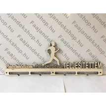 Megálmodtam felkészültem teljesítettem éremtartó lány 4 osztásos 1 soros