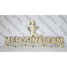 Megcsináltam lány éremtartó 3 osztás 1 sor 