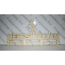 Megcsináltam éremtartó lány alakos 3o 2 soros