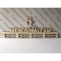 Megcsináltam lány  éremtartó 4 osztásos 2 soros