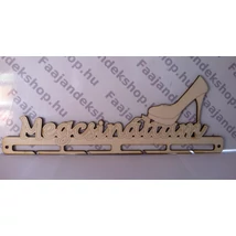 Megcsináltam éremtartó női cipős remtartó 4 osztás 1 sor 