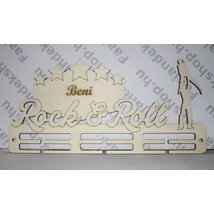 Rock & Roll 3 osztás 2 soros névre szóló