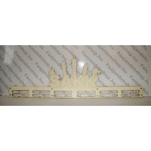 Sakk éremtartó 6 osztásos  2 sor