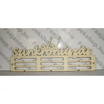 Szinkronúszás éremtartó 3 osztás 3 soros