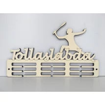 Tollaslabda fiú 3 osztás 3 soros éremtartó