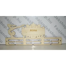 Torna lány 3 osztás 2 soros névre szóló