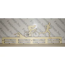 Triatlon éremtartó fiú 4 osztás 2 soros 