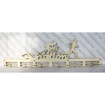 Triatlon éremtartó 6 osztás 2 soros