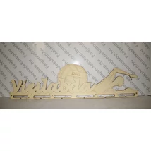 Vízilabda éremtartó 6 osztás 1 sor névre szóló