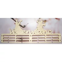 Versenytánc éremtartó 4 osztás 3 soros