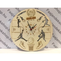 Kosárlabda fa falióra